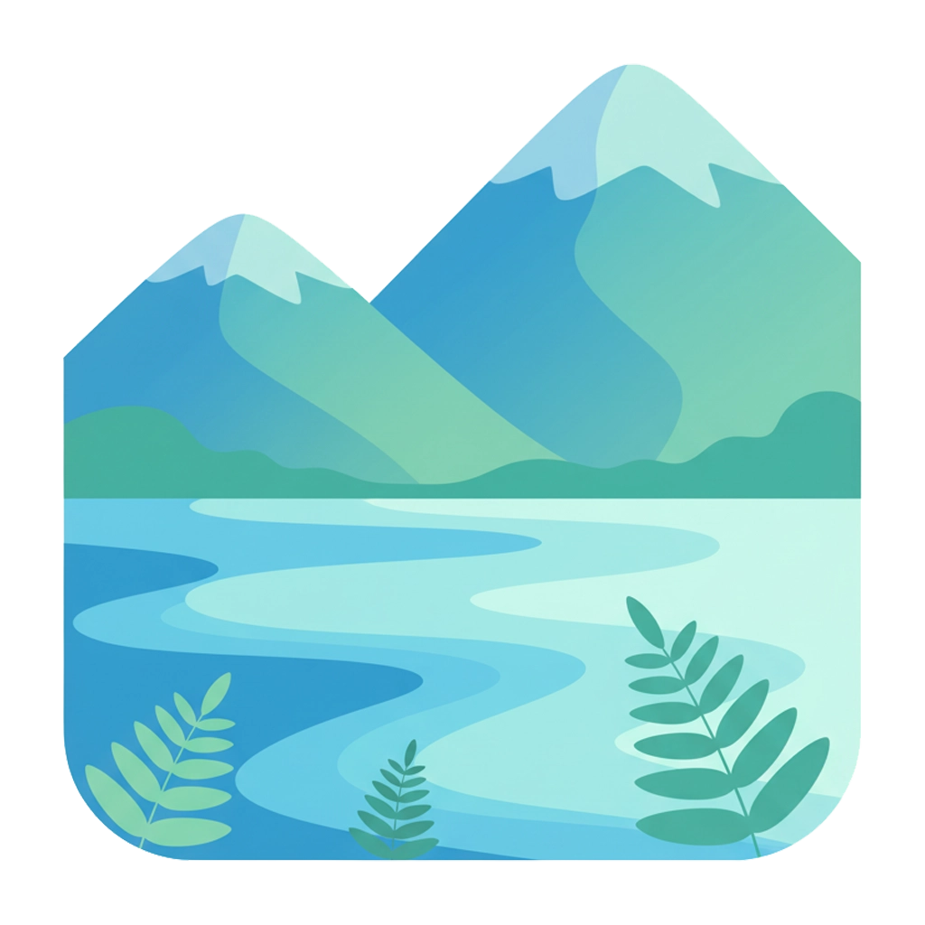 New Zealand eSIM Illustration of mountains